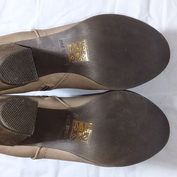 Call It Spring Pydia Block Heel Booties Size 9 - Picture 6 of 8